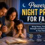 Powerful Night Prayer for Family